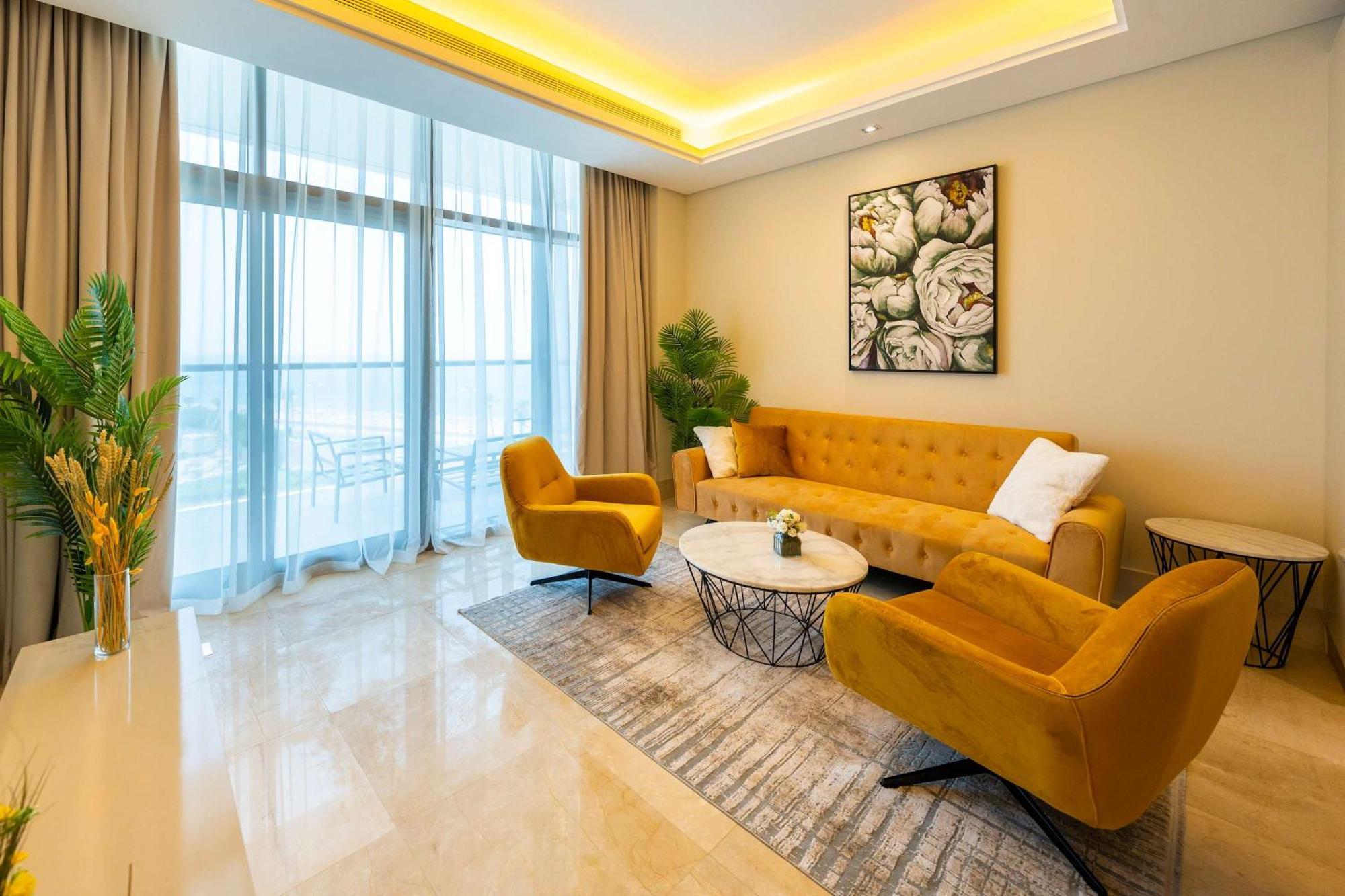 Spacious Beachfront 2 Bedroom Apartment - The 8 Dubai Exterior photo